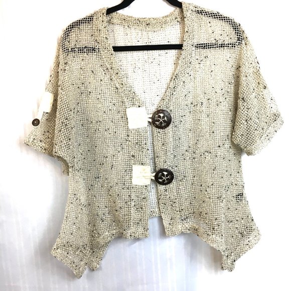 Lagan Look Mesh  Sharkbite Kaktus Jacket EUC - Picture 1 of 14